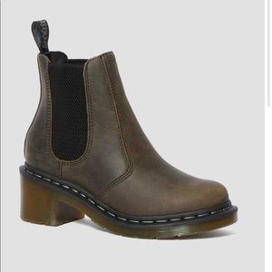 Dr Marten Cadence Chelsea Boots in Black Greenland